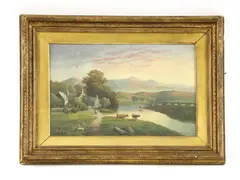 William P. Cartright, Untitled, oil on canvas 35.5 x 53cm
