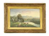 William P. Cartright, Untitled, oil on canvas 35.5 x 53cm