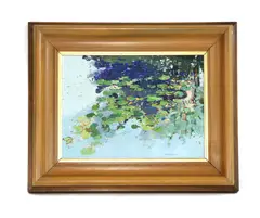 Louis Turpin, Untitled, acrylic on canvas 28 x 38cm