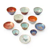 Untitled by Eleven Wedgwood Lustre Items, 1920, sold Oct 2024