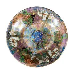 Wedgwood Fairyland Lustre Lily Tray, Untitled, 1925