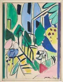 Jason Berger, University Road, 23 1/2" x 17 7/8" sight size, 25 3/8" x 19 1/2" frame size