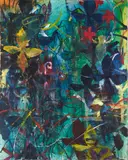 Ford Crull, SOMNAMBULA, 2004, Identified on handwritten note (verso),  oil on canvas
