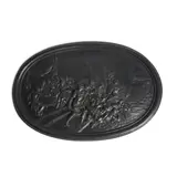 Wedgwood Black Basalt Plaque, England, late 18th century,
