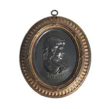 England, 18th century, by Wedgwood Black Basalt Self-framed Plaque, sold Jul 2024