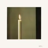 Gerhard Richter, Kerze II, 1989, Farboffset auf Papier
