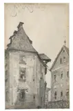 Adolph von Menzel, Regensburger Häuser