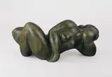 Baltasar Lobo, A la Source, 1982, Bronze mit grünschwarzer Patina