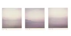 Cy Twombly, Bay of Gaeta, 2005, 3-farbige Dryprints auf Karton