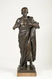 Josef Václav Myslbek, Devotion, 1884, bronze, marble