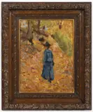 Antonín Slavíček, Lady in a Park