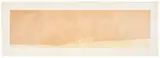Ed Ruscha, Fruit-Metrecal Hollywood, 1971, 2-color screenprint with grape and apricot jam and Metrecal soda on Copperplate Deluxe paper