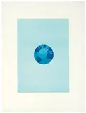 Ed Ruscha, The World and Its Surroundings (from Global Edition series), 1982, Color lithograph on Rives BFK paper