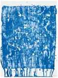 Untitled by Sam Francis, 1992, Color lithograph on Rives BFK, sold Feb 2014