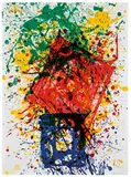 Untitled by Sam Francis, 1992, Color lithograph on Rives BFK, sold Feb 2014