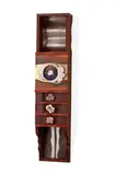 Garry Knox Bennett, Wall-mounted clock cabinet (1972- GKB #20)