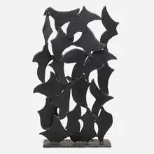 David Hayes, Untitled (Screen Sculpture), 1993, welded and painted steel