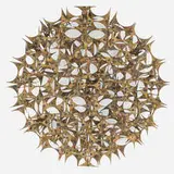 Marc Weinstein, Untitled, c. 1970, patinated and welded steel