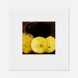 Five Lemons, a Pear, and an Egg by Donald Sultan, 1994, screenprint in colors, sold Mar 2022