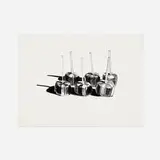 Wayne Thiebaud, Suckers State I, 1968, lithograph