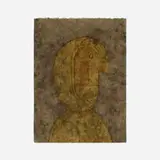 Perfil de Hombre by Rufino Tamayo, 1979, etching in colors on Guarro paper, sold Feb 2022