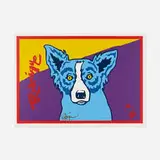 Museum Edition 1 by George Rodrigue, 1993, screenprint in colors, sold Feb 2022