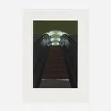 Richard Estes, Piccadilly Station (from the Urban Landscapes II series), 1979, screenprint in colors on Fabriano Cottone