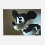 Mouse by Gottfried Helnwein, digital pigment print, sold Feb 2022