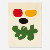 Adolph Gottlieb, Levitation, 1969, screenprint in colors