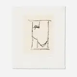 Robert Motherwell, España II, 1983, aquatint, lift-ground etching and aquatint on parchment paper
