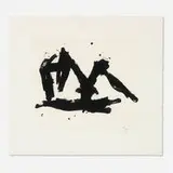 Robert Motherwell, Stephen's Iron Crown Etched, 1982, aquatint and lift-ground etching on German Etching