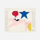 Tom Wesselmann, Great American Nude (from Banner, Multiples Calendar 1968), 1968, screenprint in colors