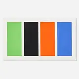 Ellsworth Kelly, Four Panels, 1971, screenprint in colors on Special Arjomari