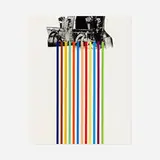 Jim Dine, Untitled (from the Tool Box portfolio), 1966, screenprint in colors with collage