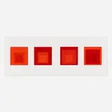 Folio II Folder 27 (from the Formulation : Articulation portfolio) by Josef Albers, 1972, screenprint in colors, sold Feb 2022