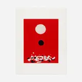 Adolph Gottlieb, Crimson Ground, 1972, screenprint in colors