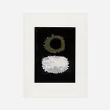 Adolph Gottlieb, Black Field, 1972, screenprint in colors