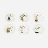 Edmond Minton & Co., Aesthetic Movement dessert plates, set of six
