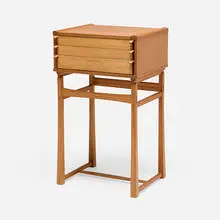 James Krenov, Jewelry cabinet on stand