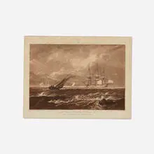 J. M. W. Turner, The Leader Sea Piece (plate 20 from the Liber Studiorum series), 1809, etching and mezzotint