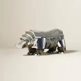 Irving Harper, Untitled (Rhinoceros), mylar and paper construction