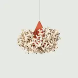 Irving Harper, Untitled (Hanging construction), painted paper construction