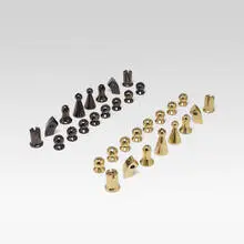 Man Ray, chess set, 1962, enamel, metal inlay, wood, polished brass