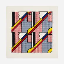 Modern Print by Roy Lichtenstein, 1971, lithograph and screenprint on paper, sold Sep 2015