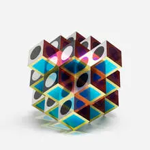 Kroa B by Victor Vasarely, 1970, anodized aluminum, sold Sep 2015