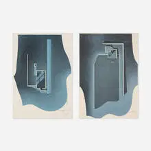 Tadao Ando, Church on the Water and Chapel at Mount Rokko, screenprints on paper