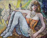 Hedi, Untitled, oil on canvas 40 x 50cm Hedi Schick
