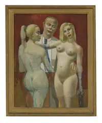 Thomas Diffley, Untitled, oil on board 91 x 71cm