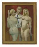 Thomas Diffley, Untitled, oil on board 91 x 71cm