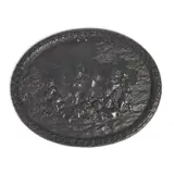 England, 18th century, by Wedgwood Self-framed Black Basalt Plaque, sold Jul 2024